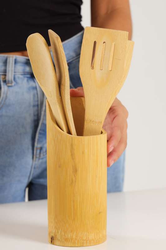 Senza® 5 Pcs Bamboo Cooking Tool Set