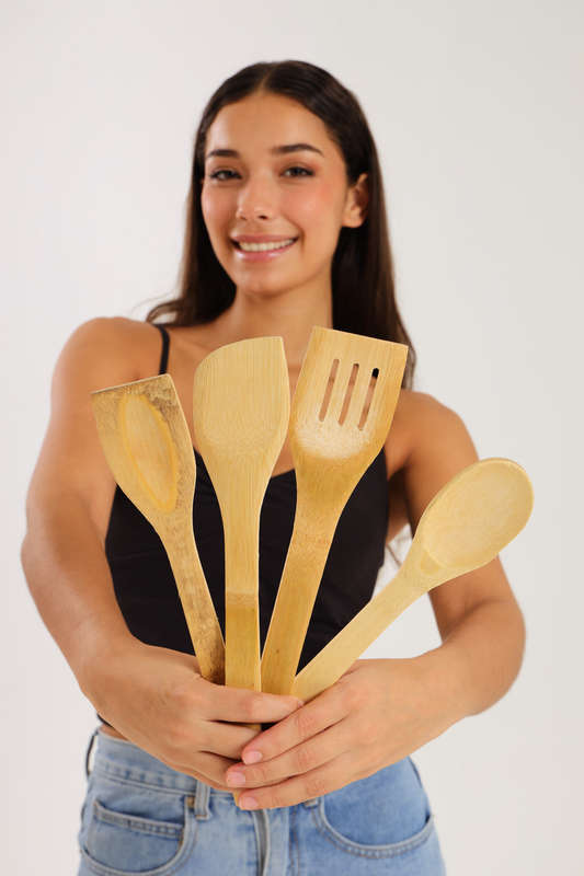 Senza® 5 Pcs Bamboo Cooking Tool Set