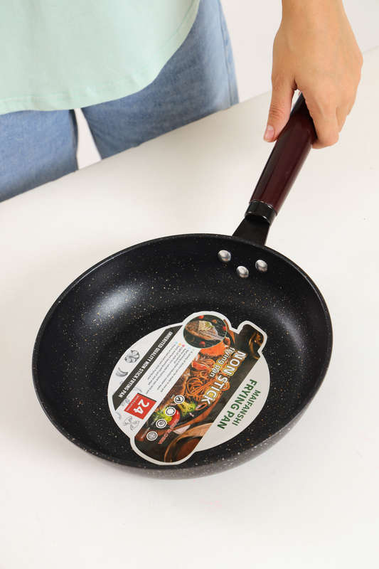 Senza® Maifanshi Non-Stick Frying Pan 24cm With Wooden Handle