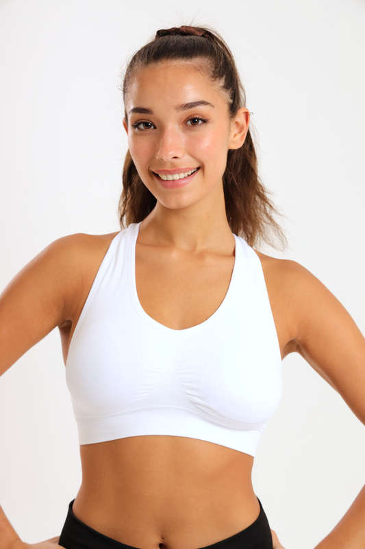 Senza®High Impact Performance Crop Top Padded Sports Bra