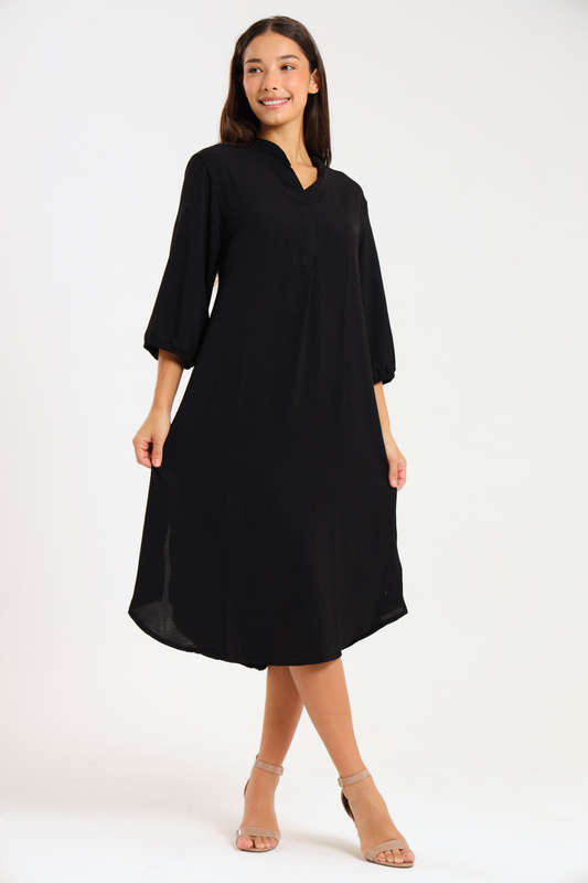 Serenity Ladies Summer Airflow Henly Loose Fit Dress