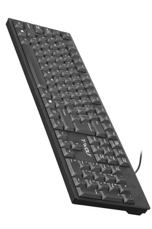 T-Wolf T15 Premium Office Keyboard