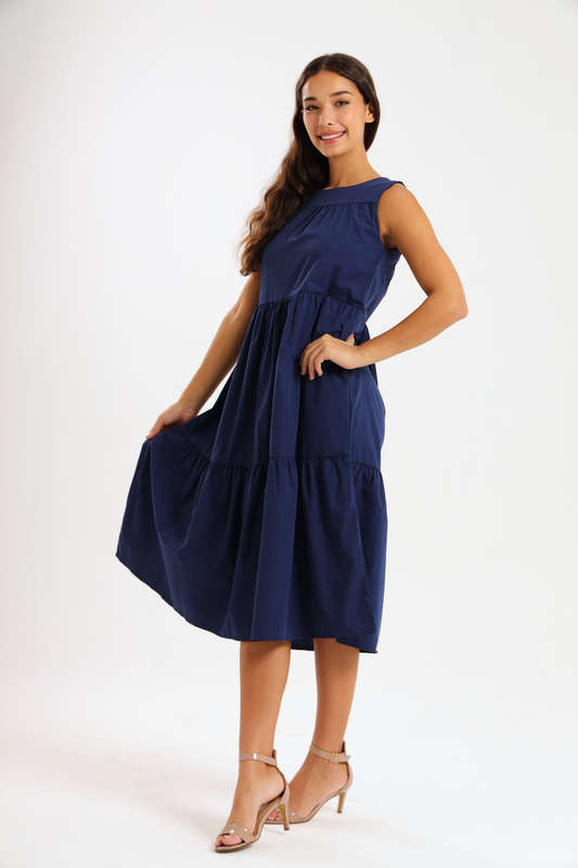 Tamia Sleeveless Tierd Summer Dress