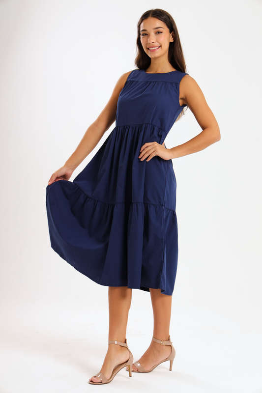 Tamia Sleeveless Tierd Summer Dress