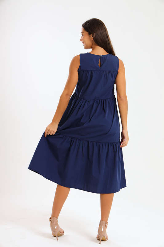 Tamia Sleeveless Tierd Summer Dress