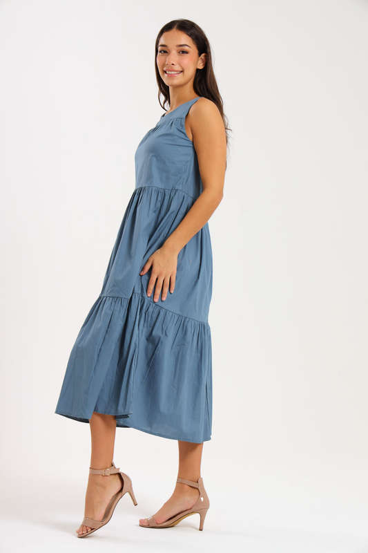 Tamia Sleeveless Tierd Summer Dress
