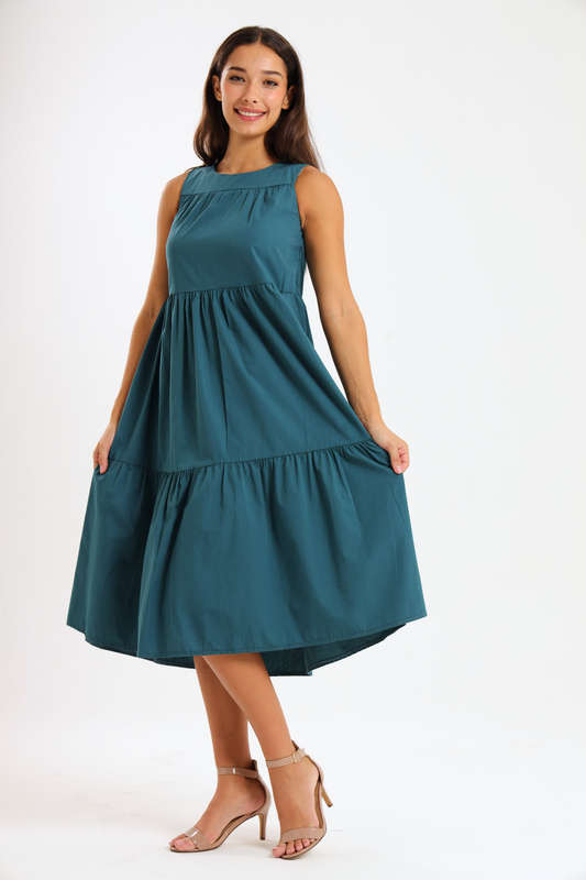 Tamia Sleeveless Tierd Summer Dress