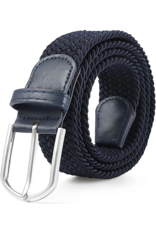 Unisex Braided Stretch Elastic Belt