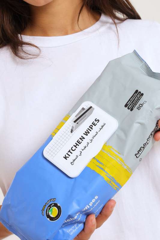 80-Piece Pack Multipurpose Kitchen Cleaning Wipes