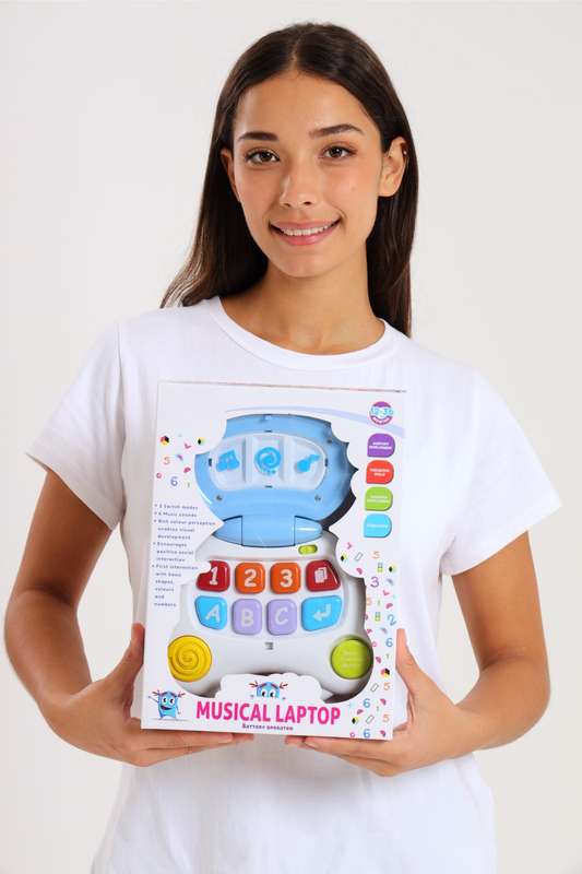 Baby Musical Educational Laptop Batteries Included