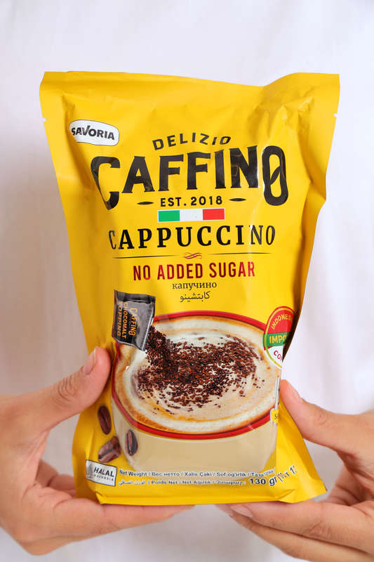 Delizio Caffino Cappuccino With No Added Sugar 10 Sachets Per Pack