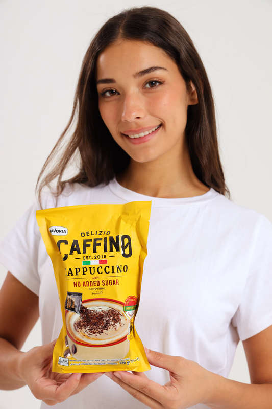 Delizio Caffino Cappuccino With No Added Sugar 10 Sachets Per Pack