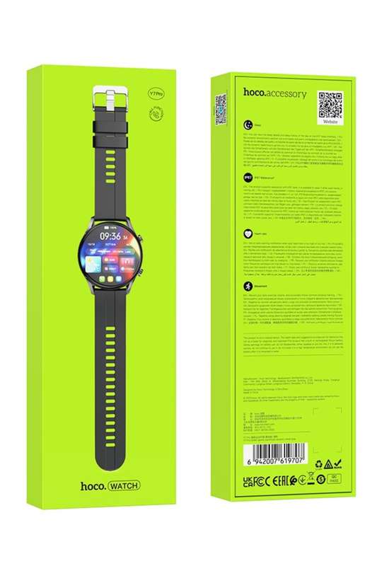 Hoco Y7 Pro Call Version Bluetooth Smart Sports Watch