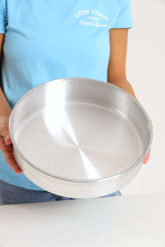 Kitchen Aluminium Heavy Duty Round Cake Pan 40cm