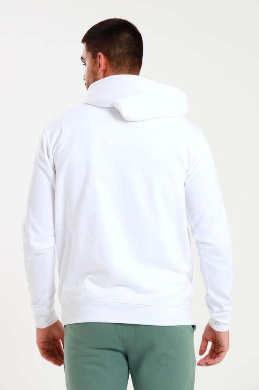 Mens Branded Pullover Drawstring Active Hoodie