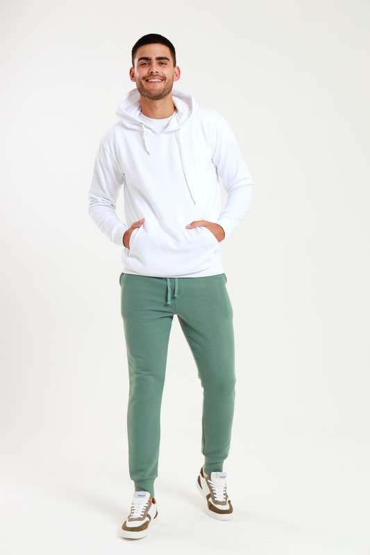 Mens Branded Pullover Drawstring Active Hoodie