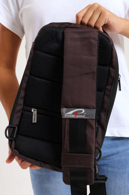 Powerland Anti Theft Sling Crossbody Bag Shoulder Backpack with USB Charging Port Waterproof Ches...