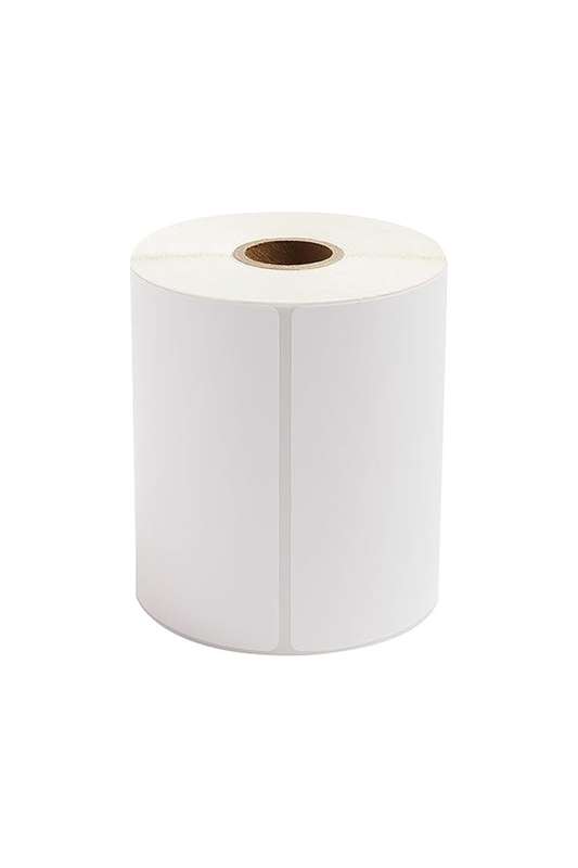 Senza® 1 x 500 Roll Blank White Thermal Shipping Labels 100mm X 150mm