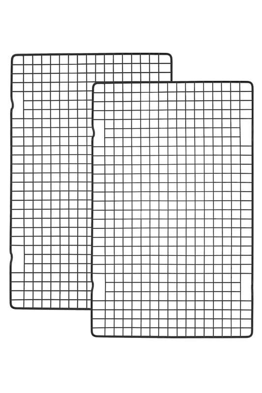 Senza® 2-Pack Black Heavy-Duty Wire Cooling Rack
