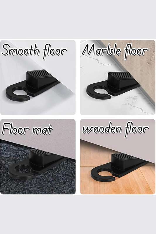 Senza® 3 Pack Door Stopper With Hook