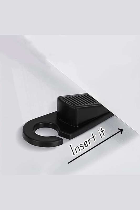 Senza® 3 Pack Door Stopper With Hook