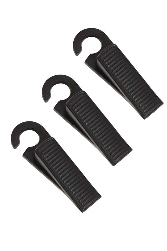 Senza® 3 Pack Door Stopper With Hook