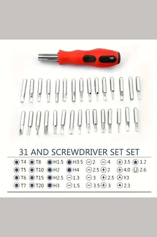 Senza® 31 Piece Multipurpose Screwdriver Set