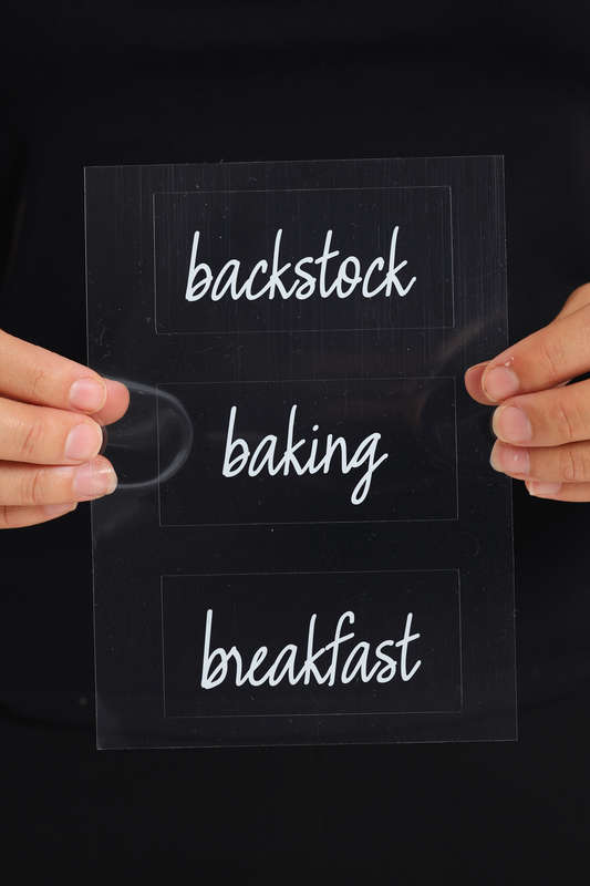 Senza® 36 Piece Pantry Labels For Storage Containers