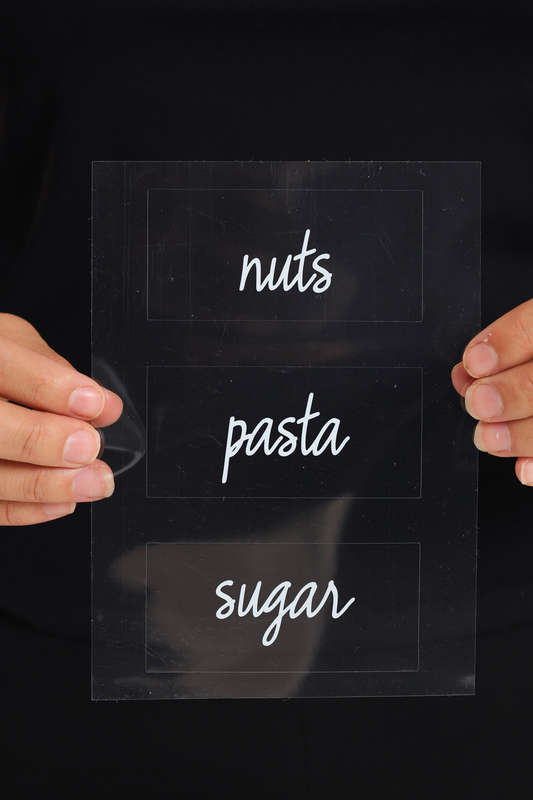 Senza® 36 Piece Pantry Labels For Storage Containers