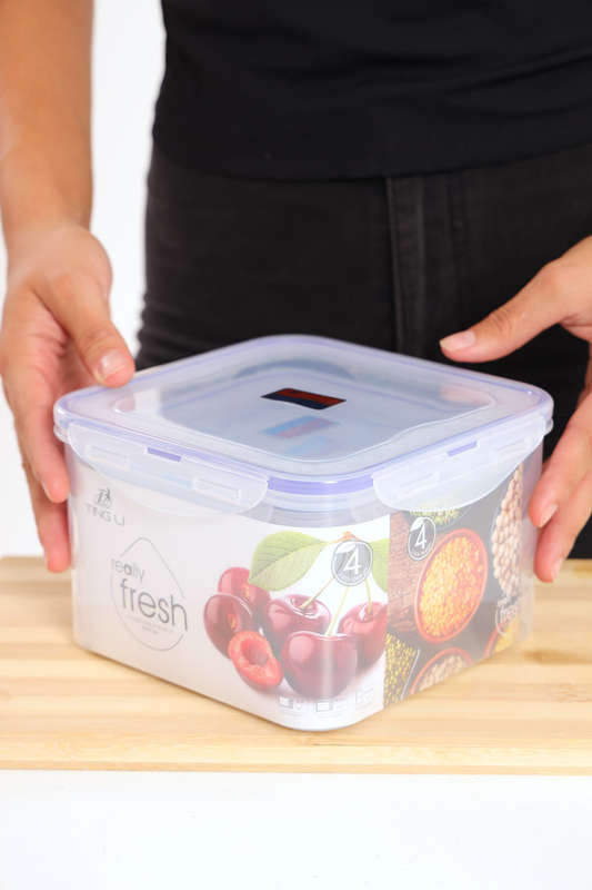Senza® 3pc Clip Food Storage Lunchbox Containers BPA Free