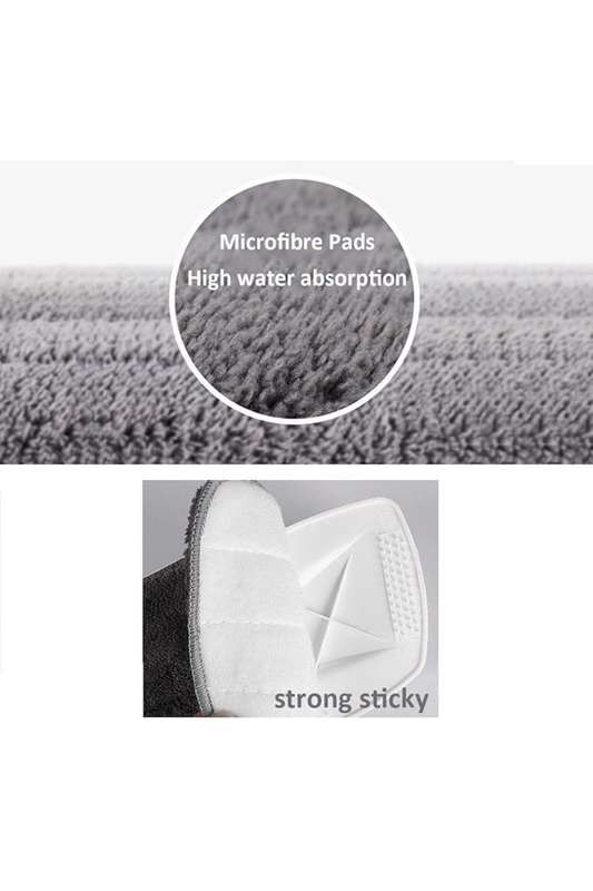 Senza® Mop Replacement Cleaning Pads For Spray Mops 40cm X 12cm