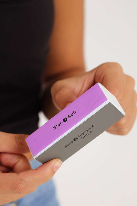 Senza® Professional 4 Way Nail File and Buffer Block