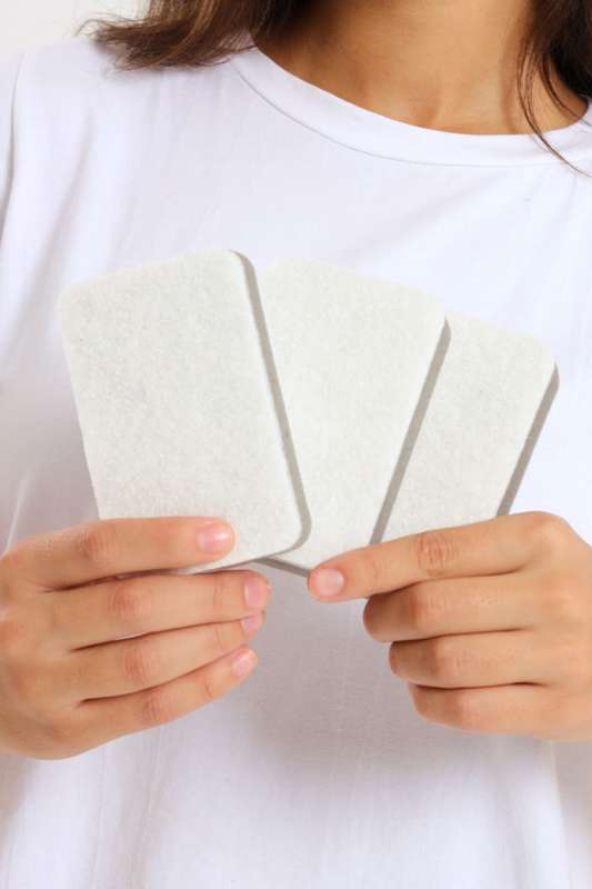 Senza Magic Pack Of 3 Dual Layer Stain Removal Sponge Scrub Pads
