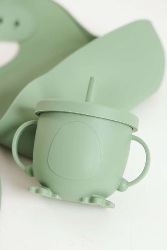 Silicone Baby Feeding Set, 8 Piece