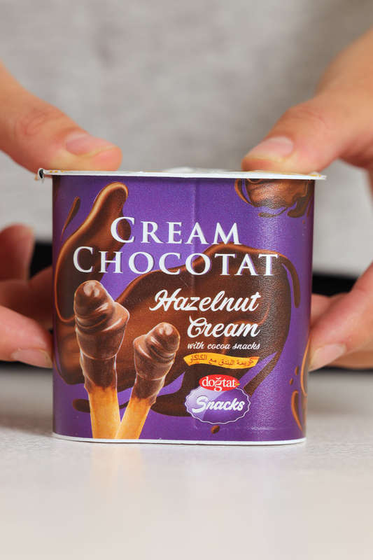 Dogtat Cream Chocotat Hazelnut Dip &amp; Stick Snack Box 55g