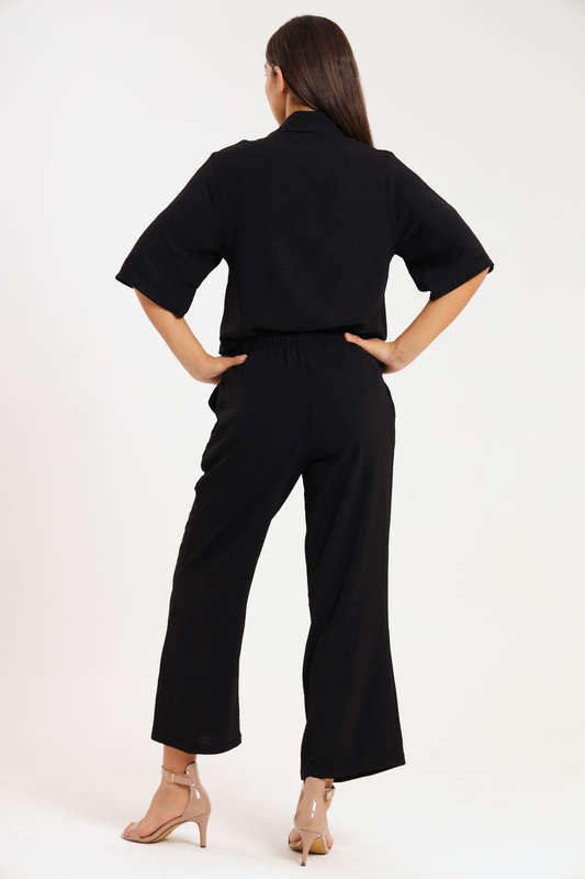 Estella Modest 2 Piece Button Down Slack Suit