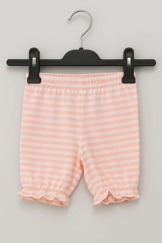 Kids Stripe Shorts New Born to 6 Months