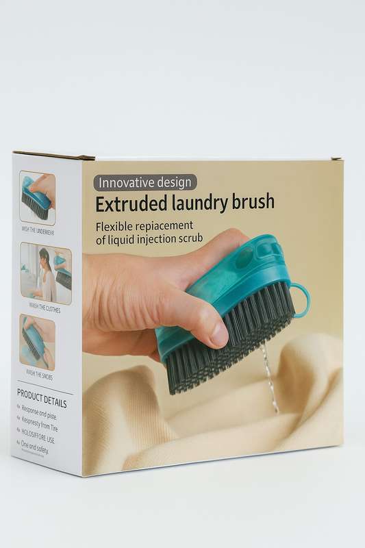 Multipurpose Liquid Dispensing Laundry Scrub Brush