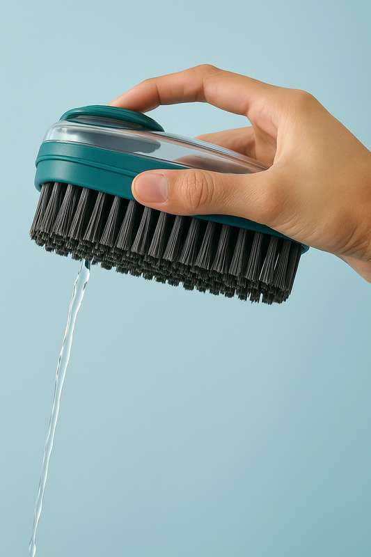 Multipurpose Liquid Dispensing Laundry Scrub Brush