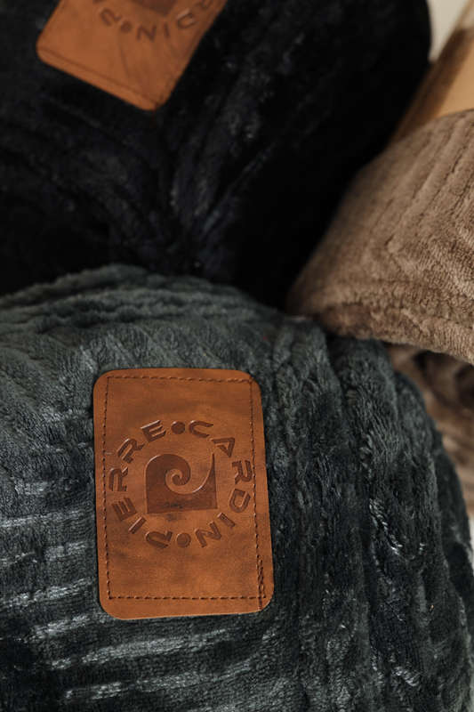 Pierre Cardin Embossed Fleece Luxury Throw XL 180cm x 200cm