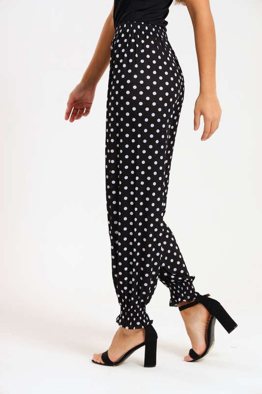 Senza® Casual Harem Wide Leg Everyday Printed Pants