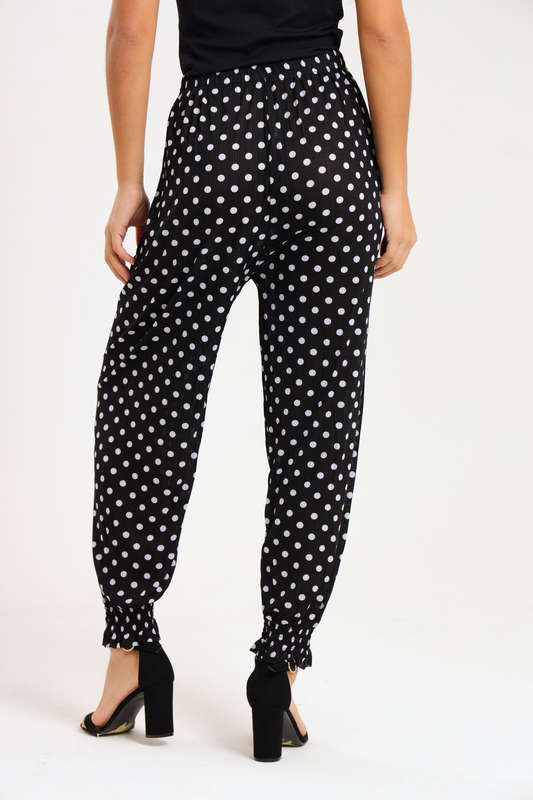 Senza® Casual Harem Wide Leg Everyday Printed Pants