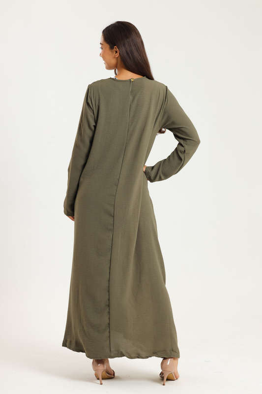 Zaria Airflow Classic Maxi Long Sleeve Abaya Cloak Dress