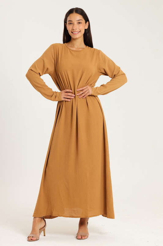 Zaria Airflow Classic Maxi Long Sleeve Abaya Cloak Dress
