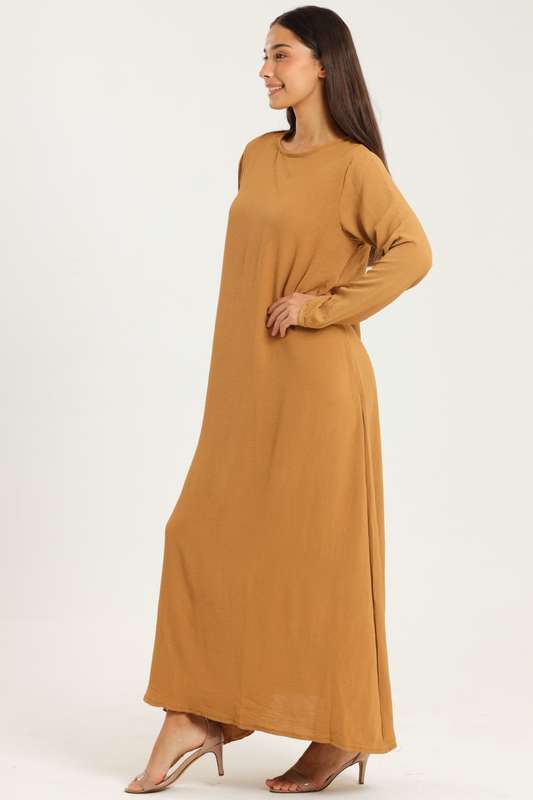 Zaria Airflow Classic Maxi Long Sleeve Abaya Cloak Dress