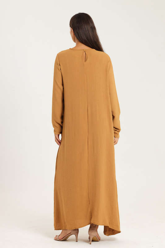 Zaria Airflow Classic Maxi Long Sleeve Abaya Cloak Dress
