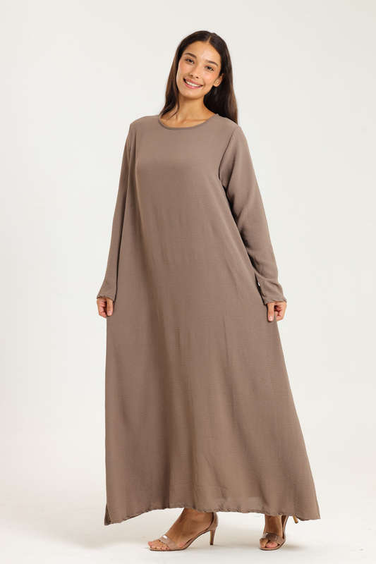 Zaria Airflow Classic Maxi Long Sleeve Abaya Cloak Dress