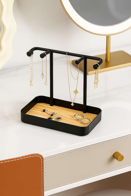 Desktop Jewelry Display Vanity Rack