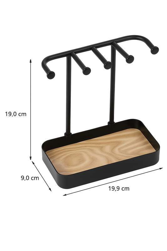 Desktop Jewelry Display Vanity Rack