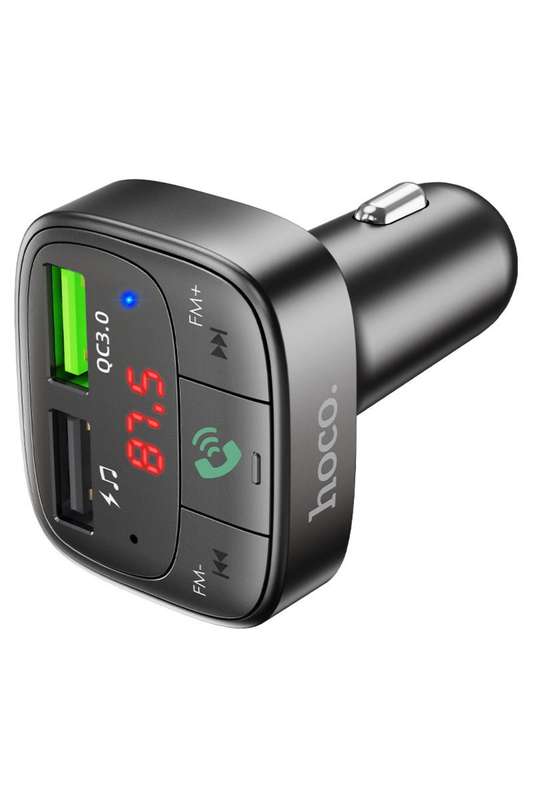 Hoco E59 Phone Car Charger  QC3.0 BT FM Transmitter